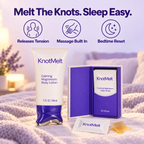 KnotMelt Magnesium Massage Lotion + Sleep Strips Kit image 2