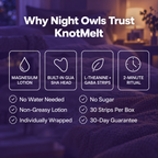 KnotMelt Magnesium Massage Lotion + Sleep Strips Kit image 6